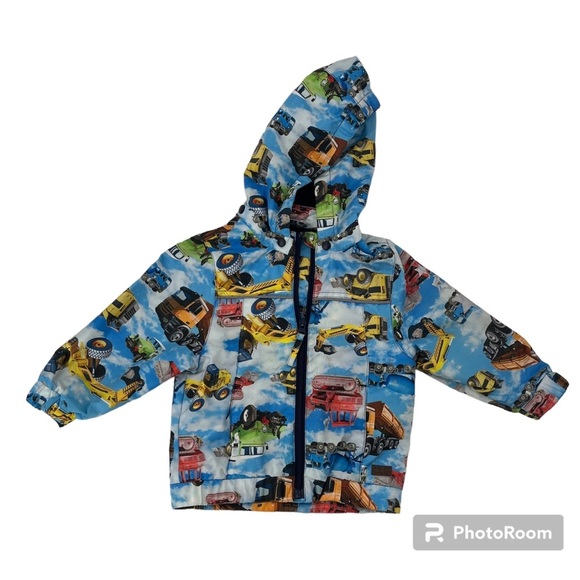 Happy Calegi Hello Mini Jacket with Vehicles - size 18 to 24 Months - Picture 1 of 11